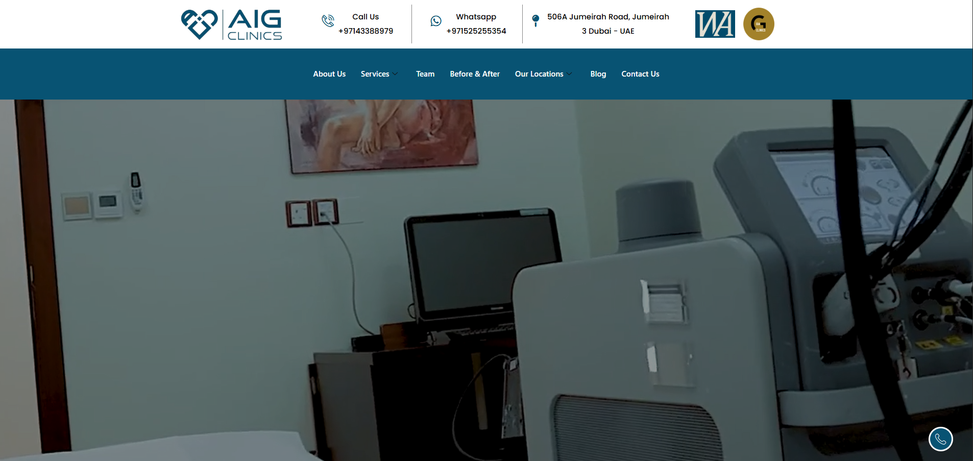 AIG Clinics — medical centre Dubai